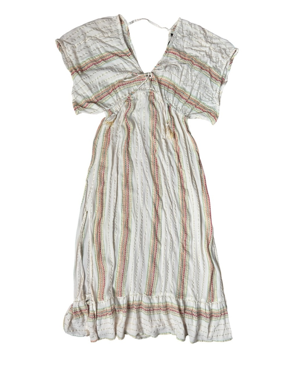 America & Beyond Aurora Rose Maxi Boho Dress - Picture 5 of 9